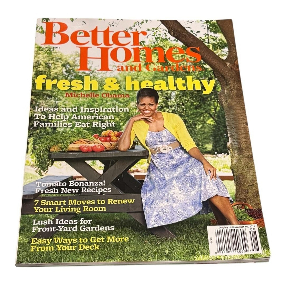 Better Homes and Gardens Magazine Fresh & Healthy Home Garden Cooking Ideas DIY